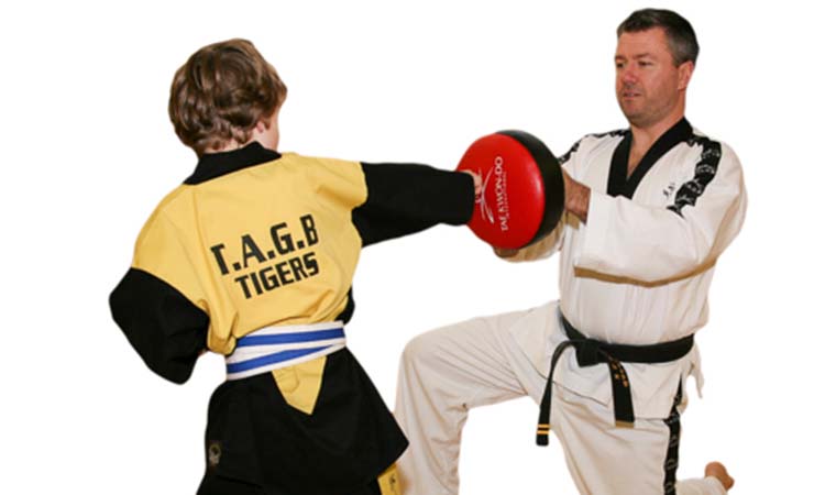 Taekwondo Association of Great Britain Tigers Punching